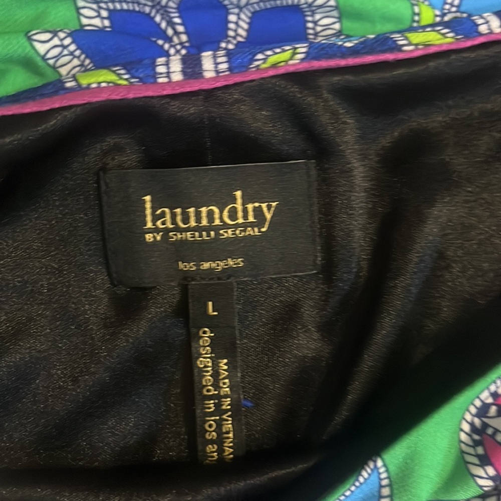 Laundry by Shelli Segal Woman’s Printed Dress Size L - Picture 3 of 5